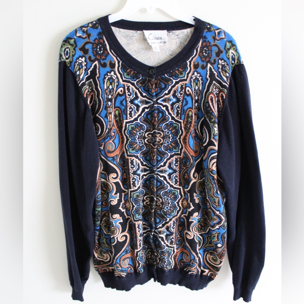 Linea by Louis Dell’Olio Cardigan Sweater XL